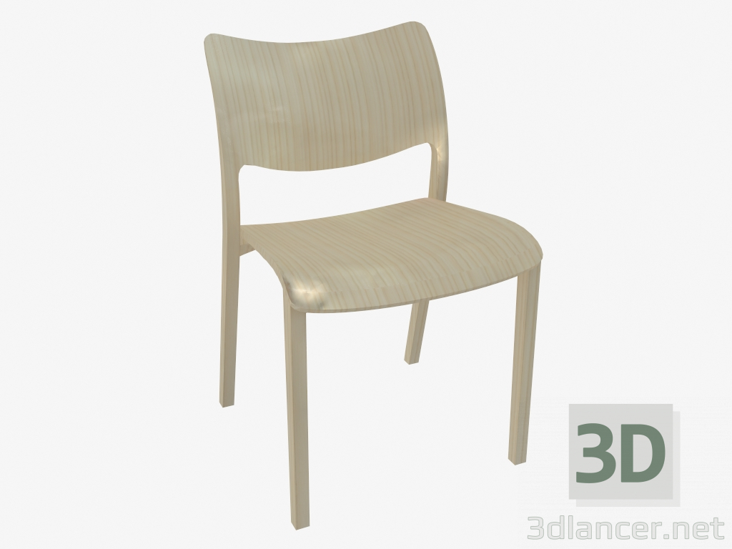3D Modell Stuhl (A) - Vorschau