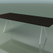 3d model Rectangular table 5434 (H 74 - 100x240 cm, legs 150 °, veneered L21 wenge, V12) - preview