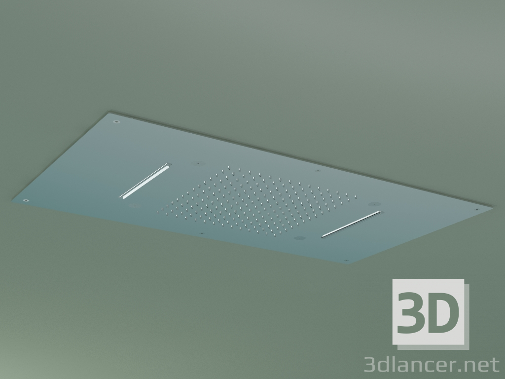 3D modeli Tepe duşu 700x400 mm (SF018 А) - önizleme