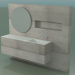 3d модель Система декору для ванної кімнати (D09) – превью