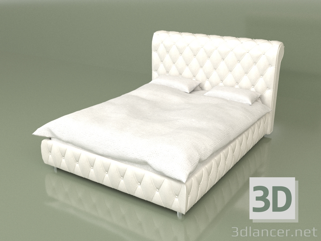 3d модель Кровать двуспальная Bolero – превью