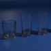 3d model Glass glasses. - preview