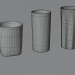 3d model Glass glasses. - preview