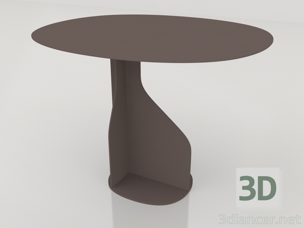 3d model Coffee table Plane M (Burgundy) - preview
