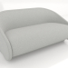 3d model Sofa-bed for 2 people (folded) - preview