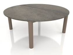 Coffee table D 90 (Bronze, DEKTON Radium)