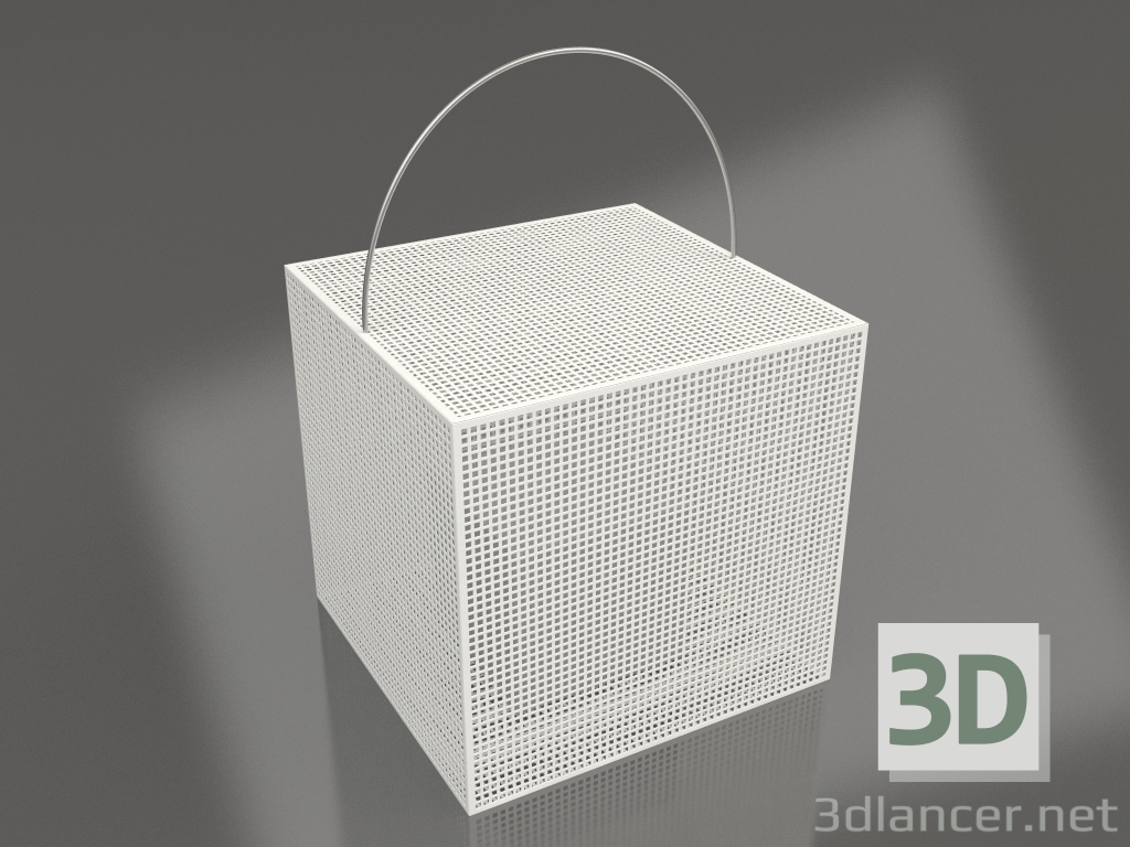 3D Modell Kerzenbox 2 (Achatgrau) - Vorschau