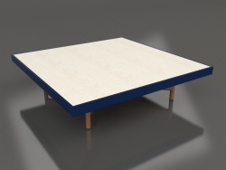 Square coffee table (Night blue, DEKTON Danae)