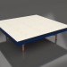 3d model Square coffee table (Night blue, DEKTON Danae) - preview