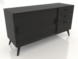 Cômoda 1 1500x500 mm (preto RAL 9005)