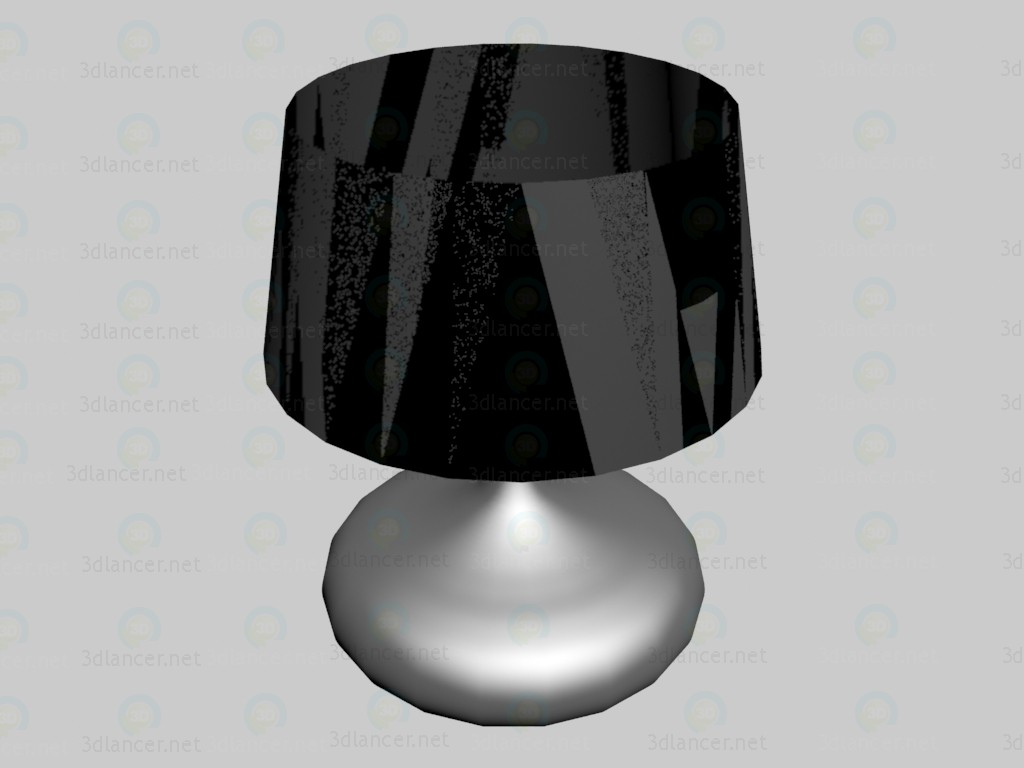 3D Modell Lampe Wincent schwarz - Vorschau