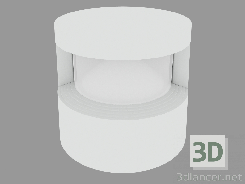 modello 3D Lampione stradale MICROREEF 180 ° (S5330W) - anteprima