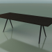 modèle 3D Table rectangulaire 5434 (H 74 - 100x240 cm, pieds 150 °, plaqué L21 wengé, V44) - preview