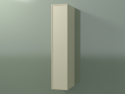 Armario de pared con 1 puerta (8BUADDD01, 8BUADDS01, Bone C39, L 24, P 36, H 120 cm)