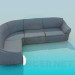 3D Modell Couch - Vorschau