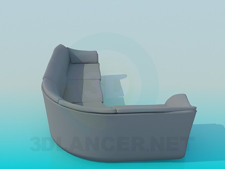 3d model Couch - preview 3d model Couch - preview