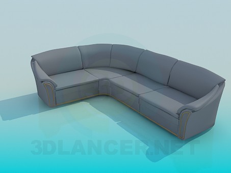 3d model Couch - preview 3d model Couch - preview