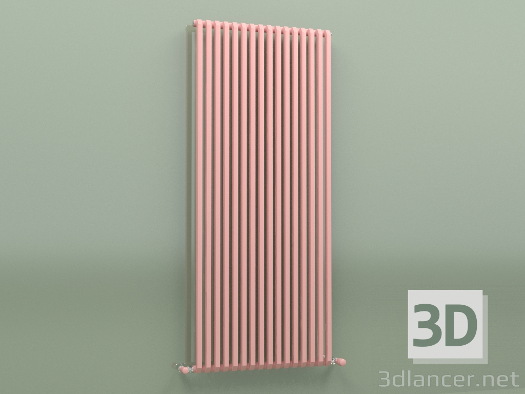 3D Modell Kühler SAX (H 1500 16 EL, Pink - RAL 3015) - Vorschau