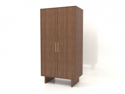 Wardrobe W 02 (1000x600x2000, wood brown light)