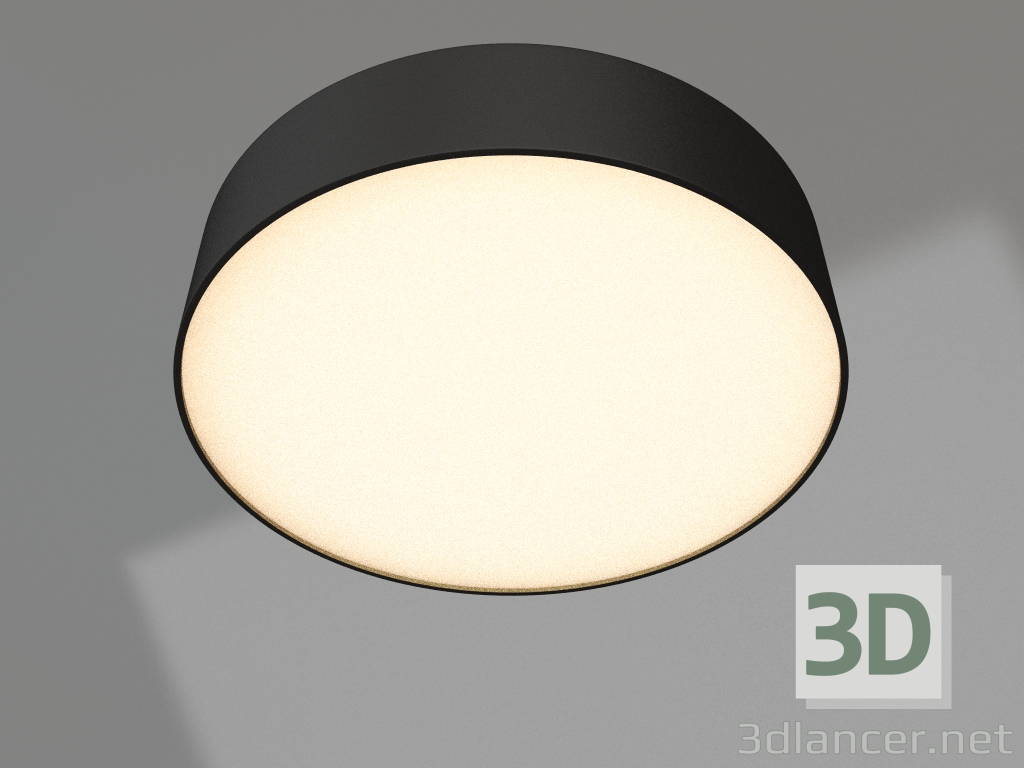 3d model Lamp IM-RONDO-EMERGENCY-3H-R175-19W Warm3000 (BK, 120 deg, 230V) - preview