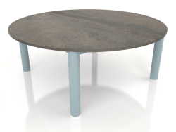 Coffee table D 90 (Blue grey, DEKTON Radium)