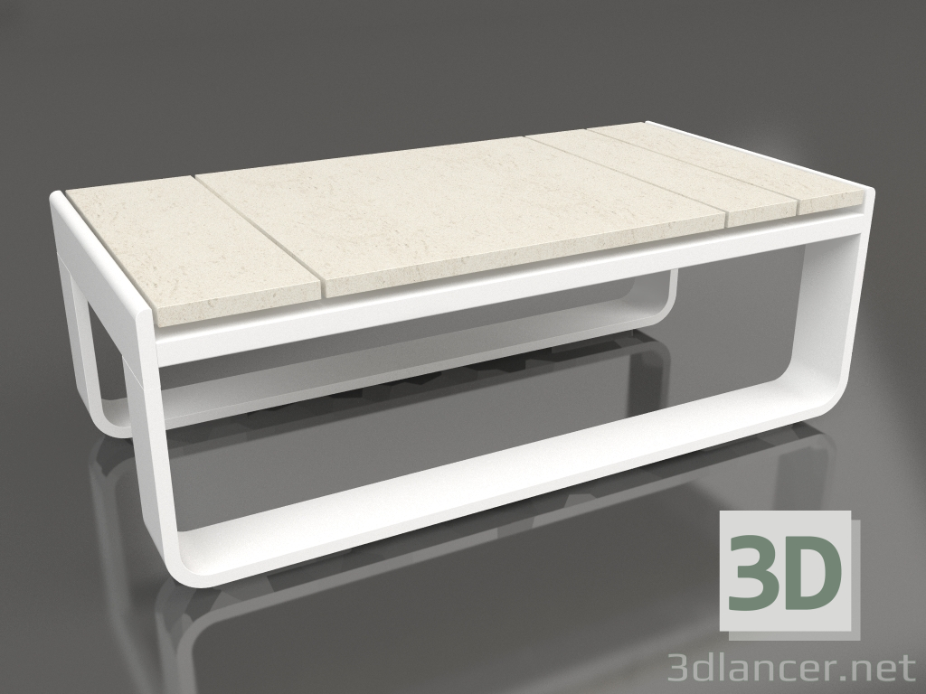 3 डी मॉडल साइड टेबल 35 (डेकटन डैने, सफ़ेद) - पूर्वावलोकन
