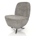 3d model Lounge chair Dusk (Light Gray) - preview
