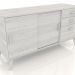 modèle 3D Commode 1 1500x500 mm (blanc RAL 9010) - preview