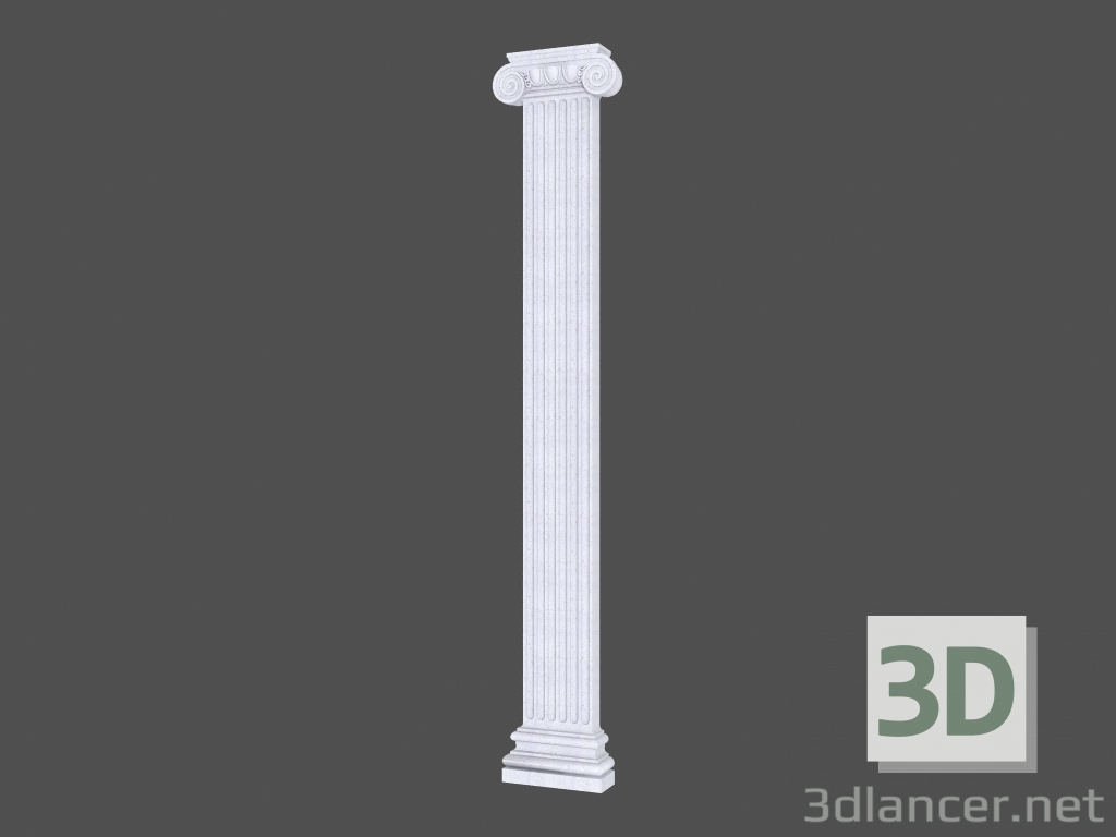 modello 3D Pilaster (P40I) - anteprima