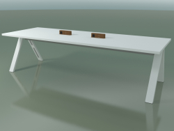 Table with office worktop 5031 (H 74 - 280 x 98 cm, F01, composition 2)