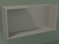 Horizontal shelf (90U19005, Clay C37, L 48, P 12, H 24 cm)