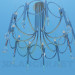 3d model Chandelier with straws - preview