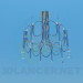 3d model Chandelier with straws - preview