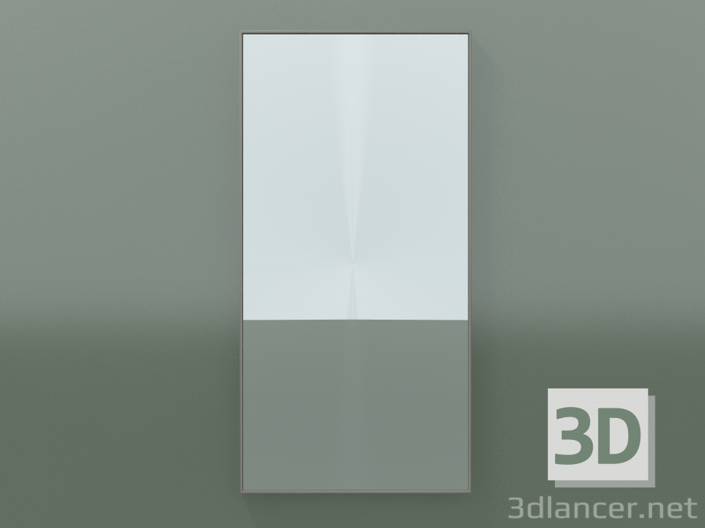 Modelo 3d Espelho Rettangolo (8ATBD0001, Clay C37, Í 96, C 48 cm) - preview