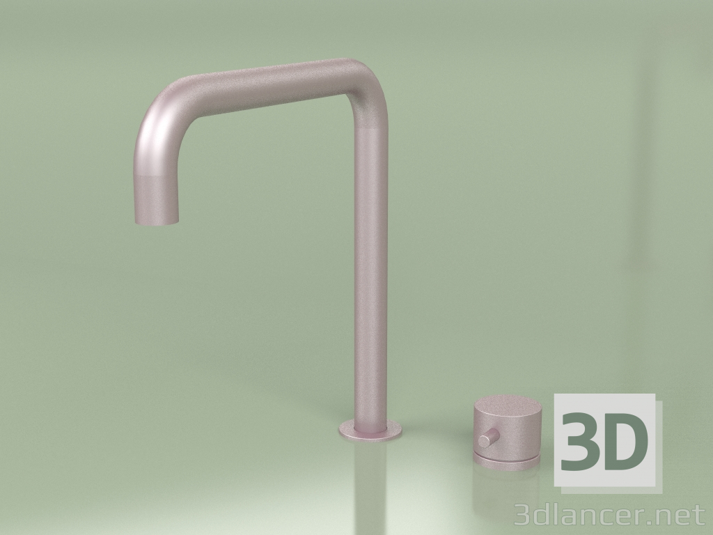 3d model Two-hole mixer with swivel spout H 256 mm (12 08, OR) - preview