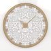 Modelo 3d Relógio de parede ZODIAC (ouro) - preview