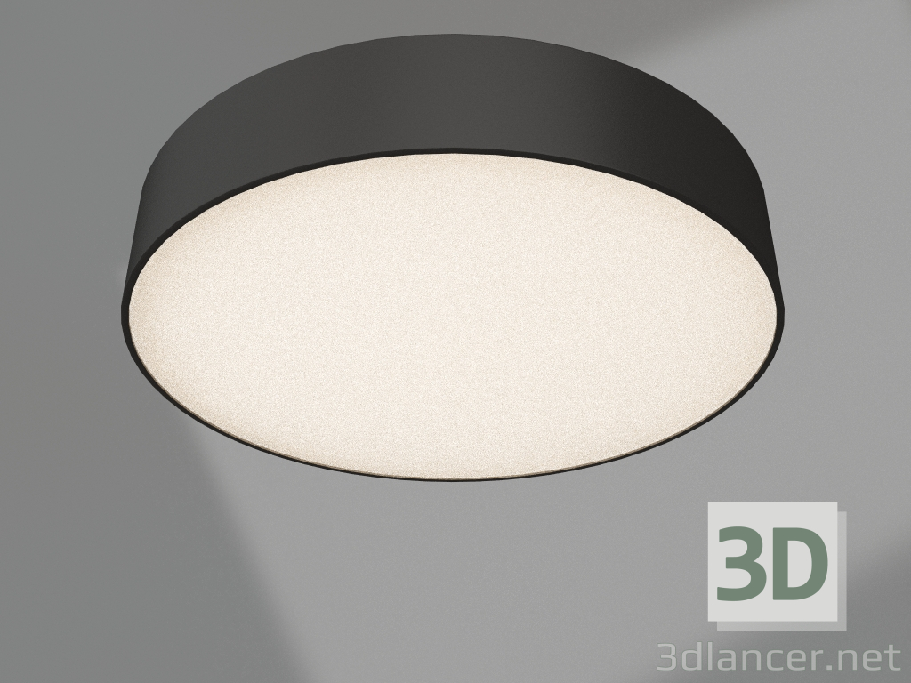3d model Lamp IM-RONDO-EMERGENCY-3H-R350-33W Day4000 (BK, 120 deg, 230V) - preview