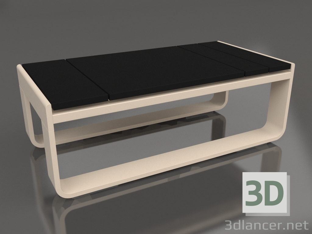 3d модель Боковой стол 35 (DEKTON Domoos, Sand) – превью