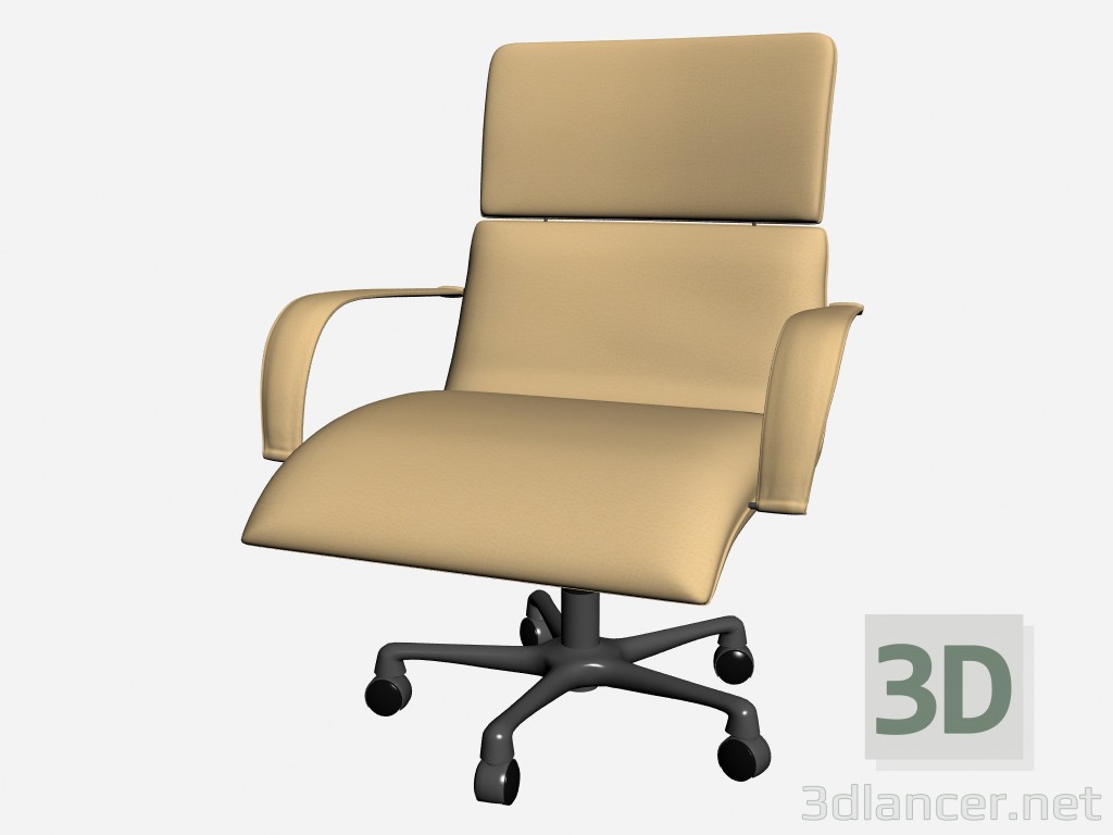 3d модель Кресло офисное Herman direzionale 4 – превью