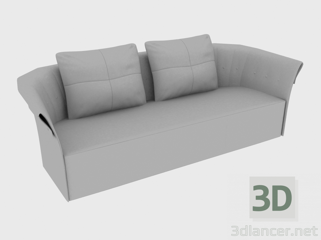 modèle 3D Canapé CHARME SOFA (250x115xH77) - preview