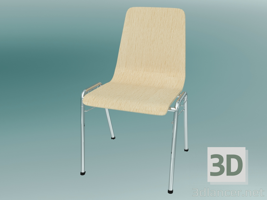 Modelo 3d Cadeira de conferência (K13H) - preview
