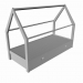 Casa de cama 3D modelo Compro - render