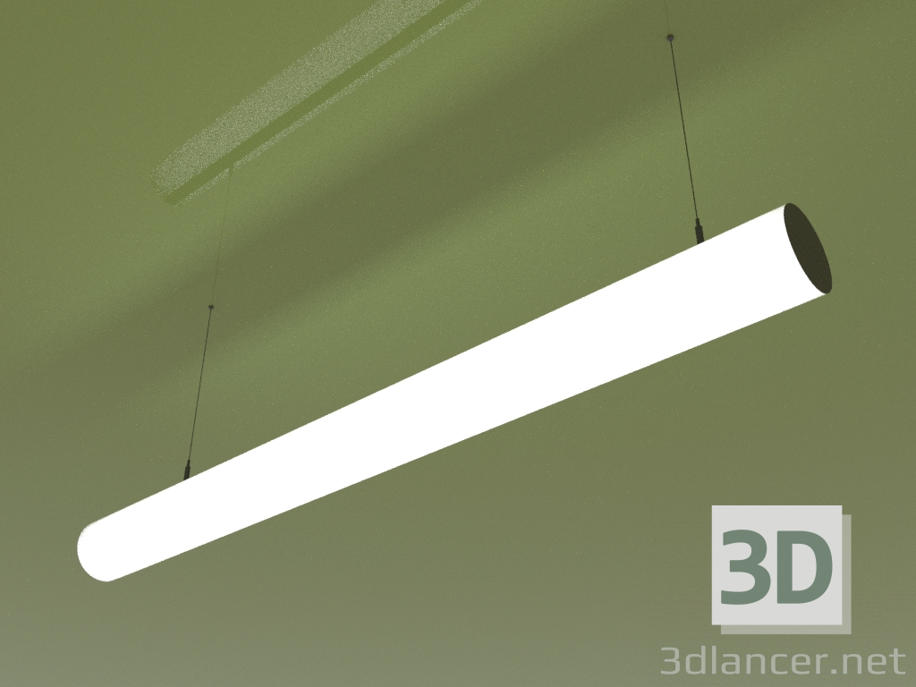 modello 3D Corpo illuminante LINEAR O120 (1500 mm) - anteprima