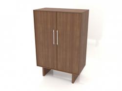 Шкаф W 02 (800x400x1200, wood brown light)