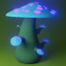 modèle 3D de champignon nucléaire acheter - rendu