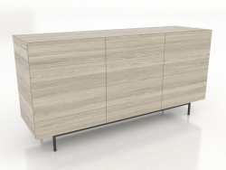Cassettiera 1 1600 mm (rovere schiarito)