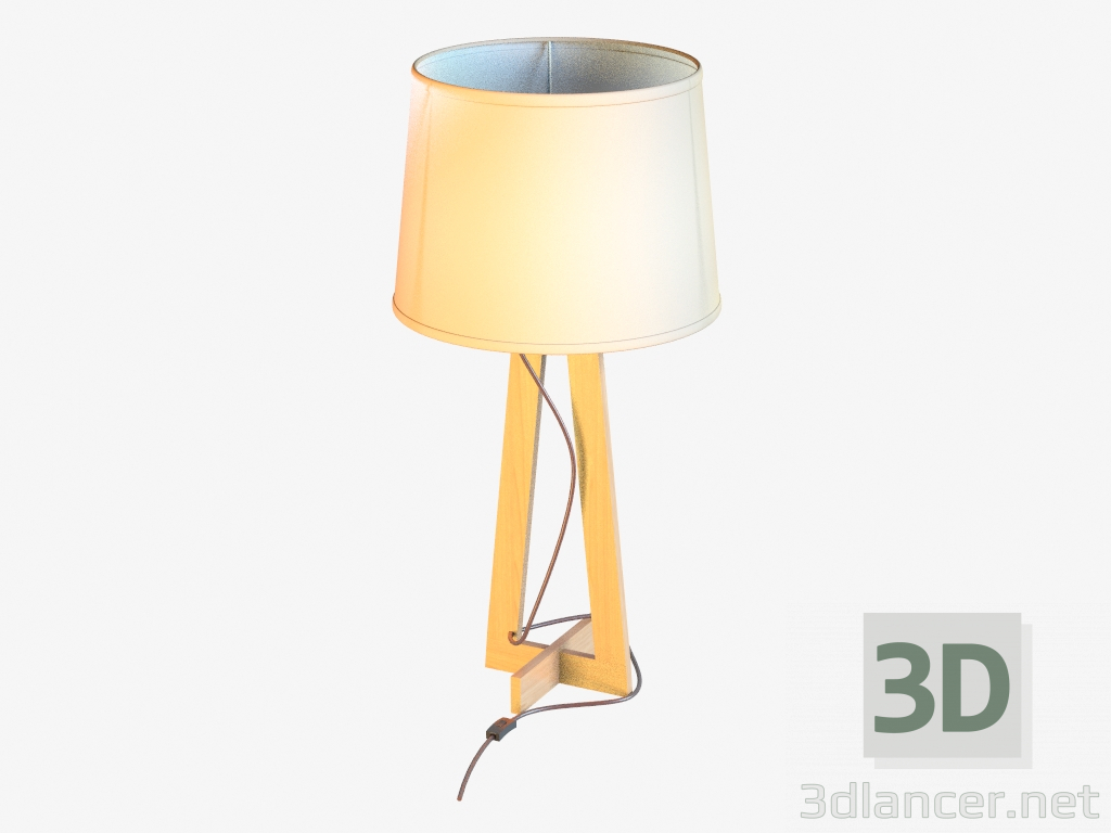 3d модель Лампа настольная 490030101 – превью