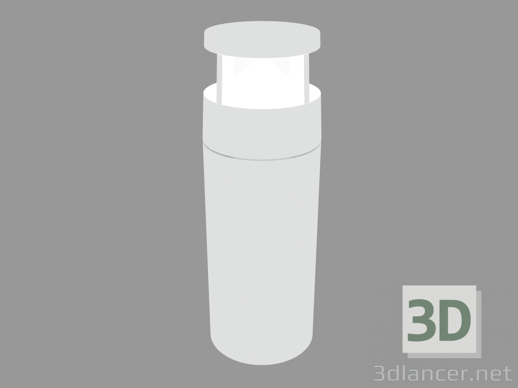 3D modeli Lamba sonrası MICROREEF BOLLARD 360 ° (S5317) - önizleme
