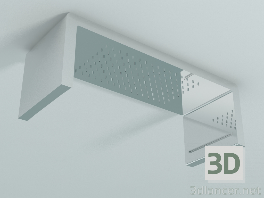 3D modeli Tepe duşu 554x202 mm (SF119 A) - önizleme