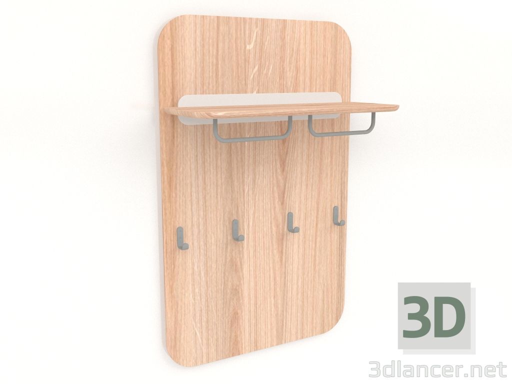 Modelo 3d Cabide de parede Ena - preview